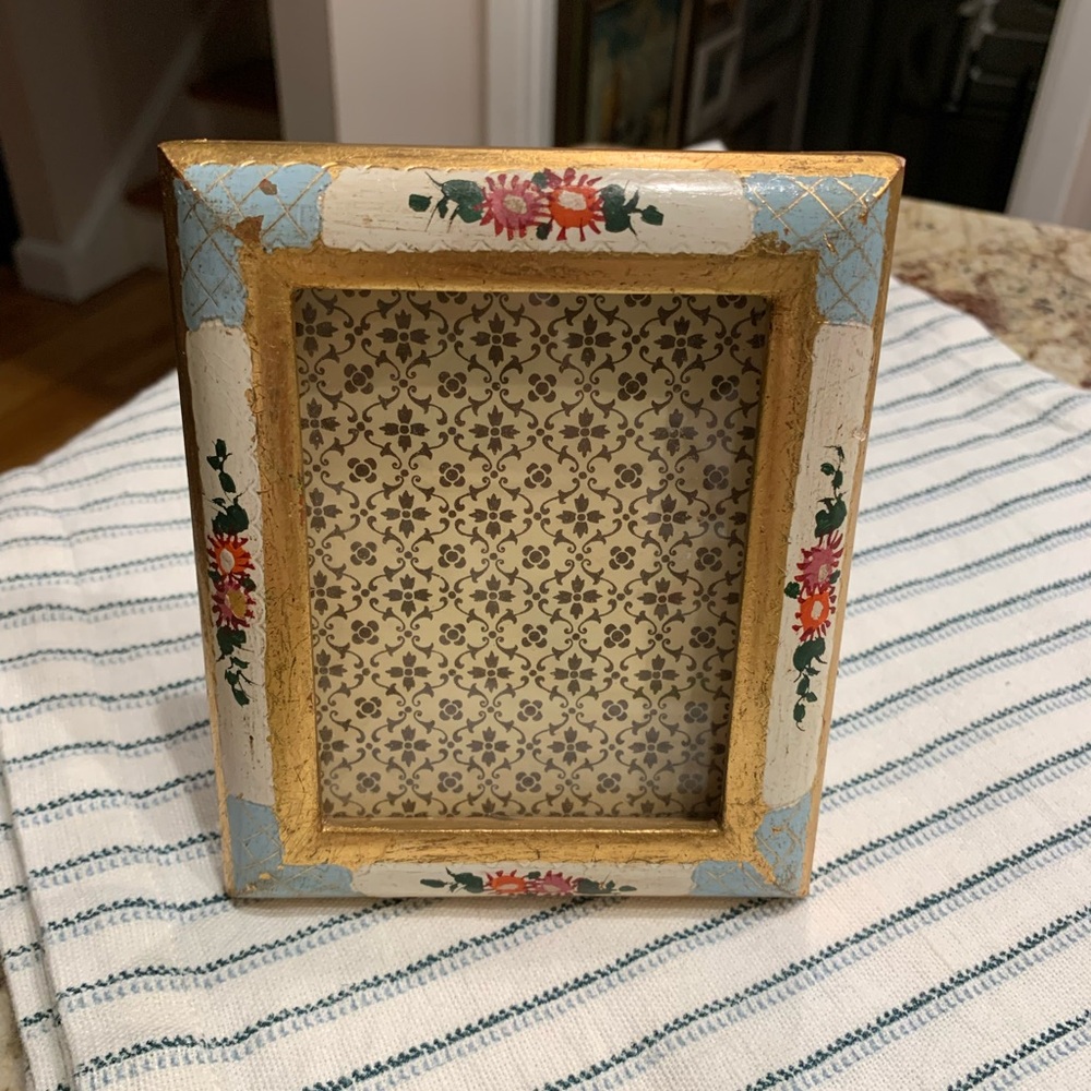 Vintage Florentine Italian picture frame - Picture 3 of 6